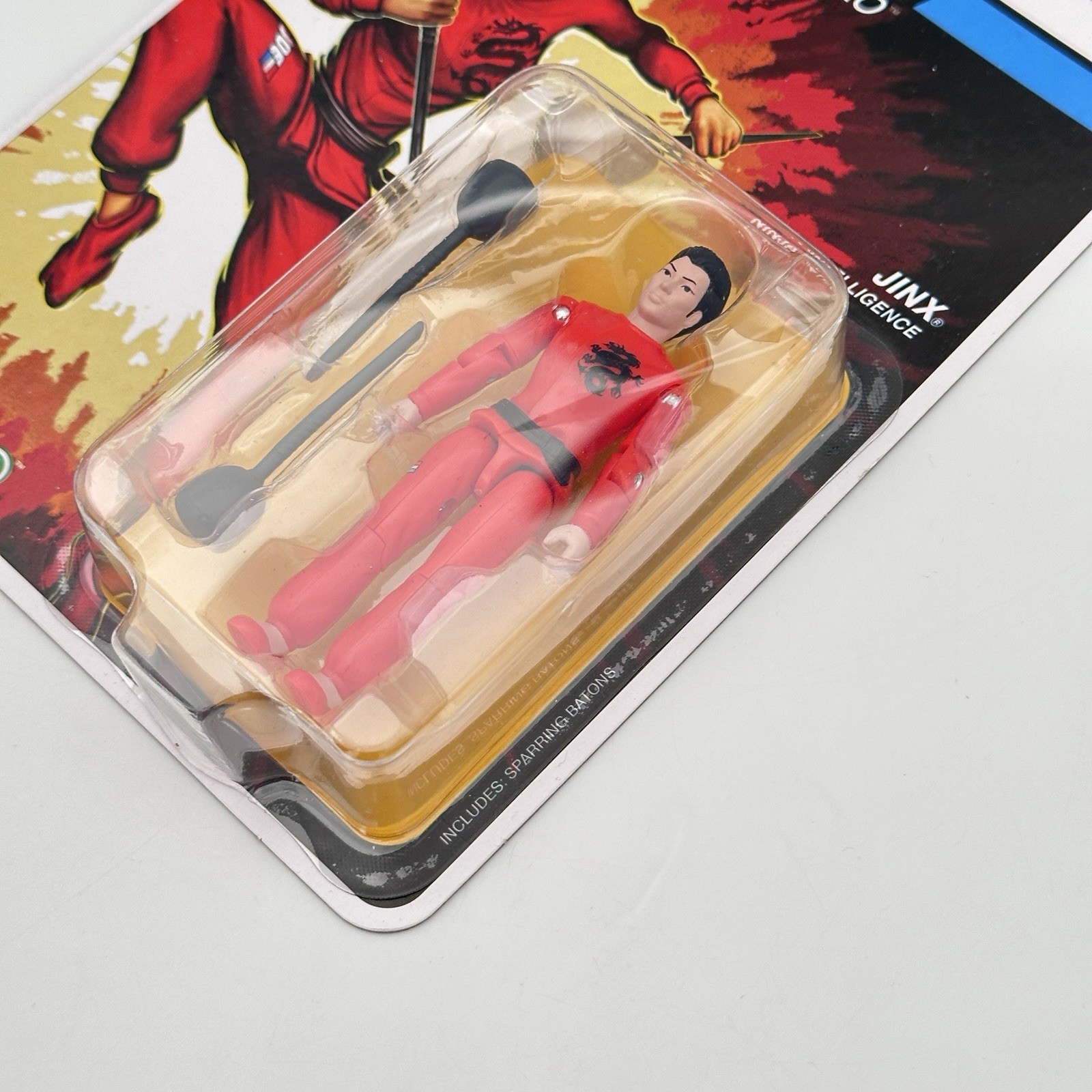 SUPER7 G.I. JOE JINX WAVE 4 O-RING FIGURE REACTION MOC – UNPUNCHED