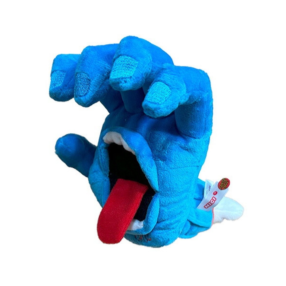 SANTA CRUZ × NICI Screaming Hand Soft Toy & Keychain Blue Polyester JAPAN NEW