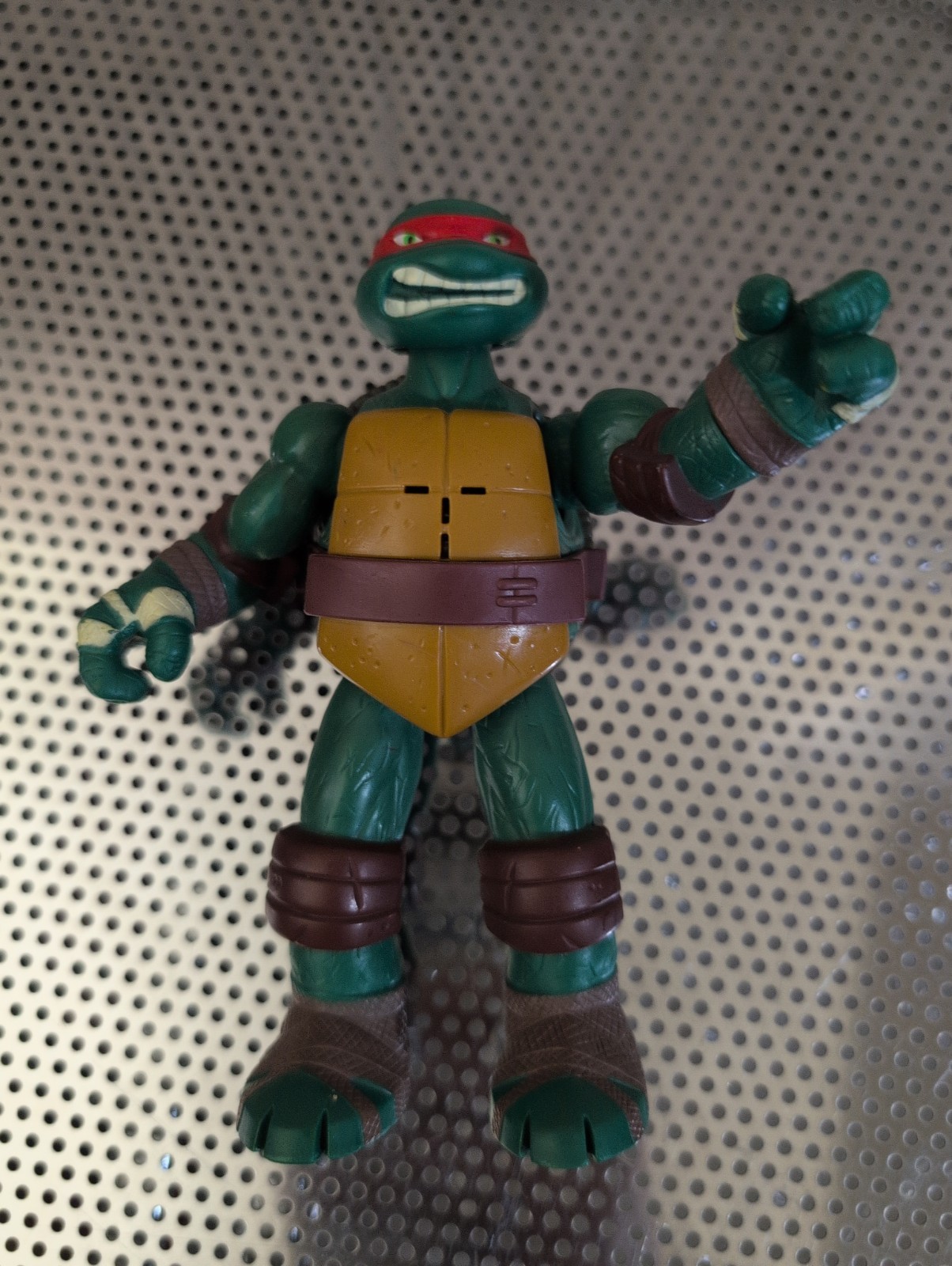 Viacom Action Figure TMNT Ninja Turtles Sound and Motion 2012 Raph