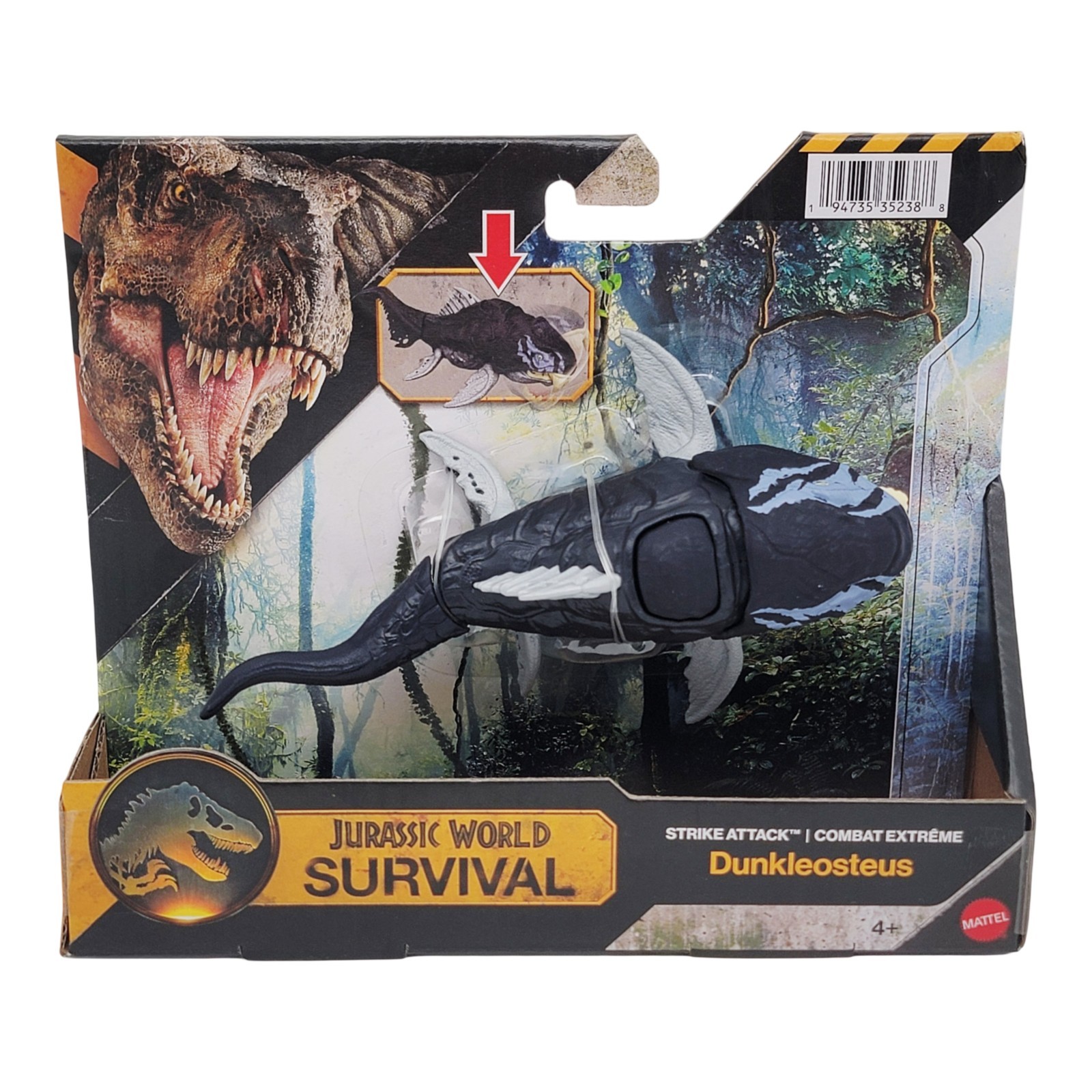 Jurassic World Survival Strike Attack Dunkleosteus Action Figure
