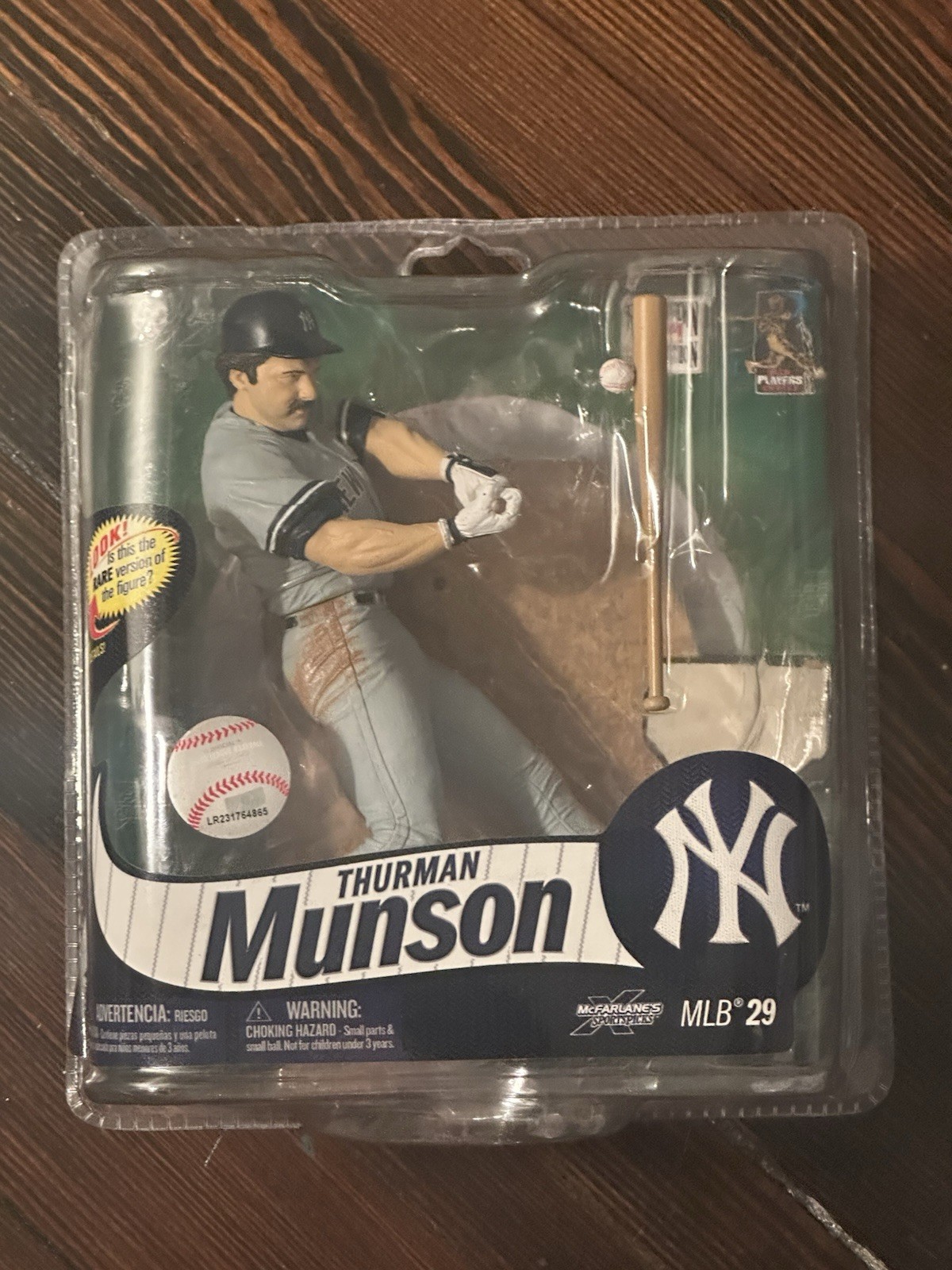 THURMAN MUNSON MCFARLANE MLB 29 SERIES NEW YORK YANKEES. T-42