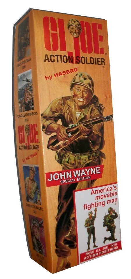 G.I. JOE JOHN WAYNE ACTION SOLDIER BOX for 12″ Action Figure (BOX ONLY)