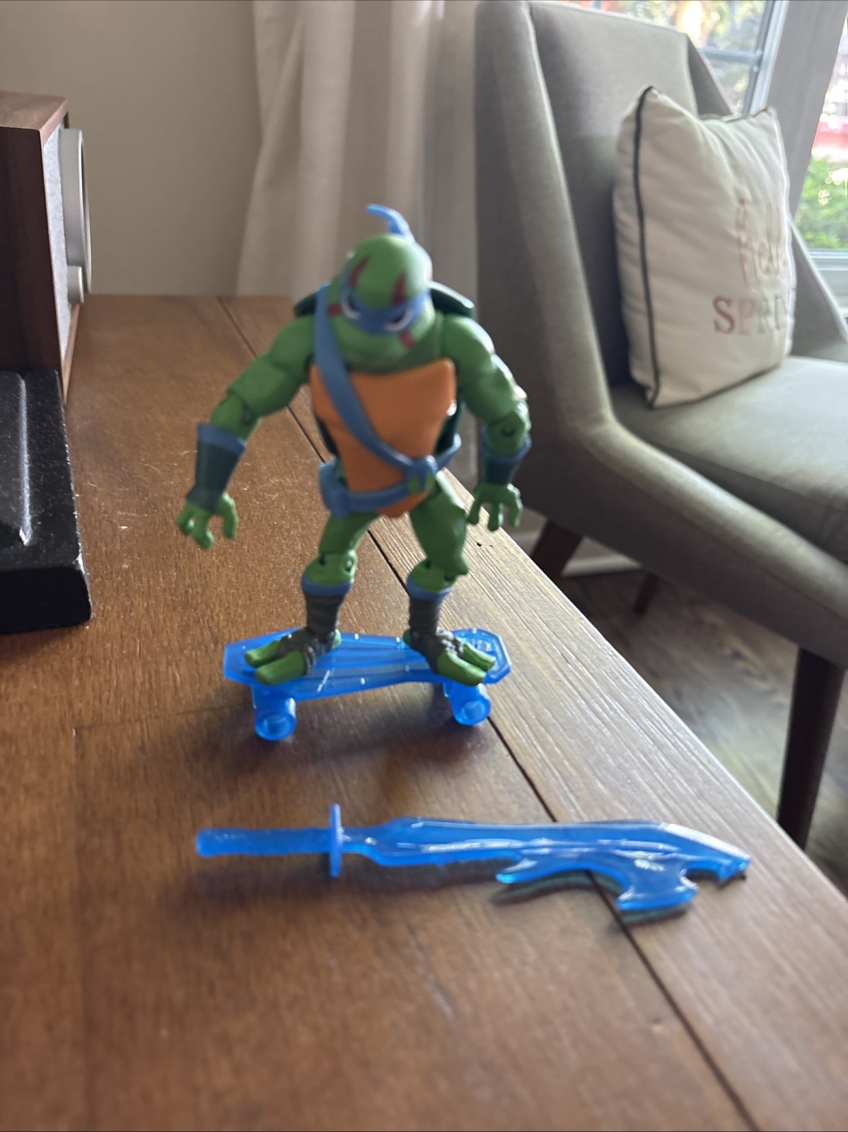 2018 Rise Of Teenage Mutant Ninja Turtles Leonardo Trickster 4.5” W/Accessories