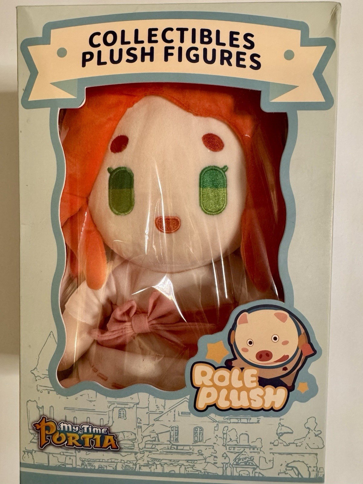 My Time at Portia Ginger Plush 10.6” Official Game Character Stuffed Figure Toy