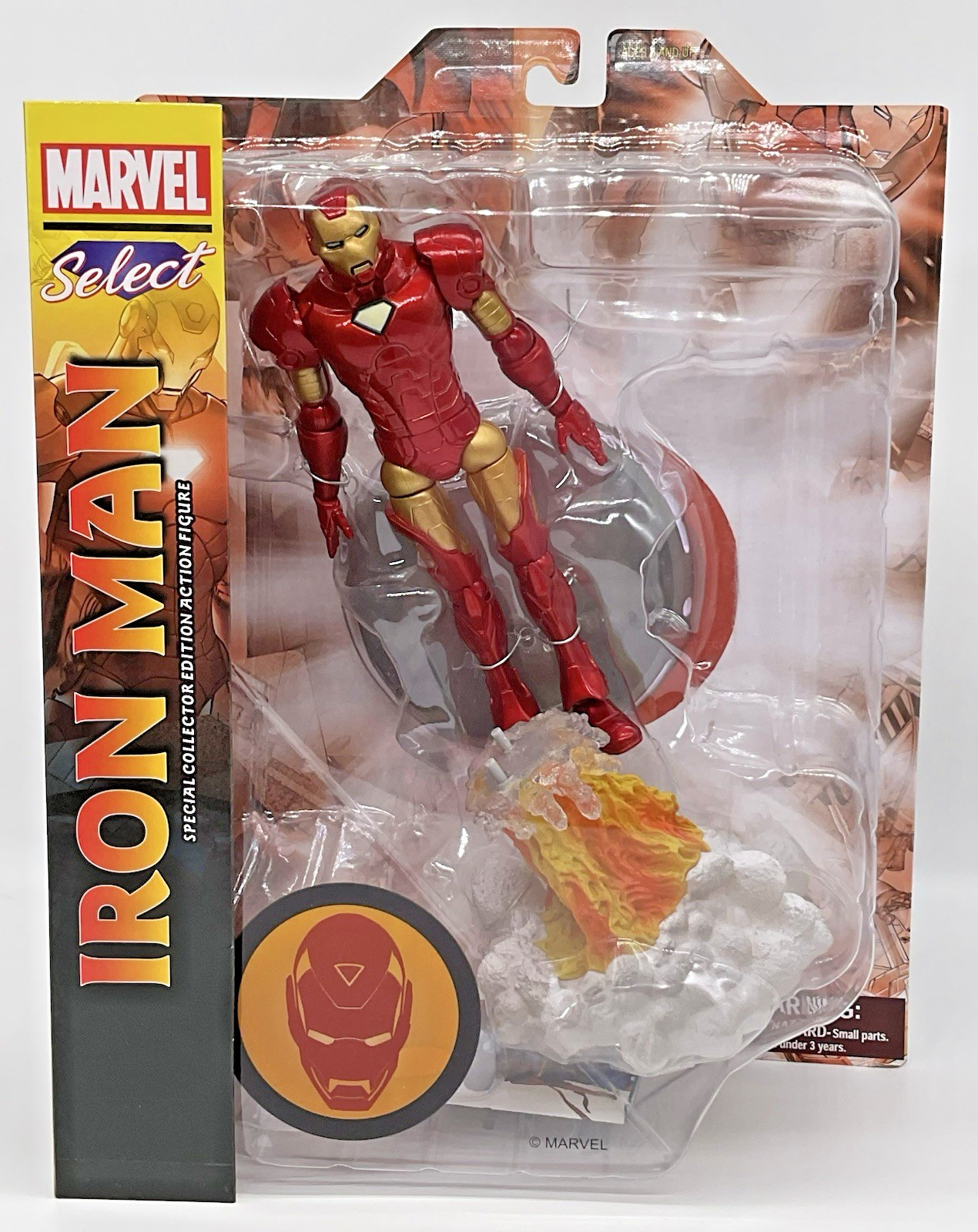 Marvel Select Iron Man Action Figure Diamond Select Toys Collector’s Edit 7 inch