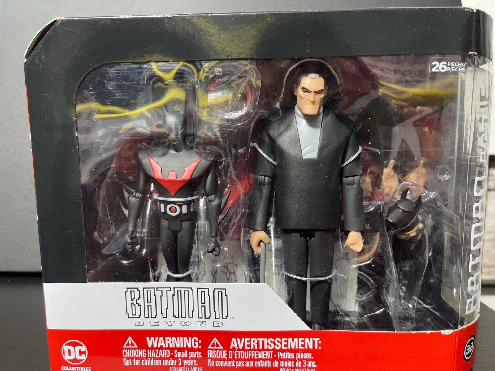 DC Collectibles Batman Beyond Batman and Bruce Wayne Action Figure Set NIB