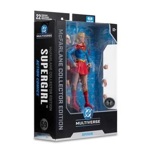 McFarlane DC Multiverse SUPERGIRL Platinum CHASE Red Skirt Action Comics #59