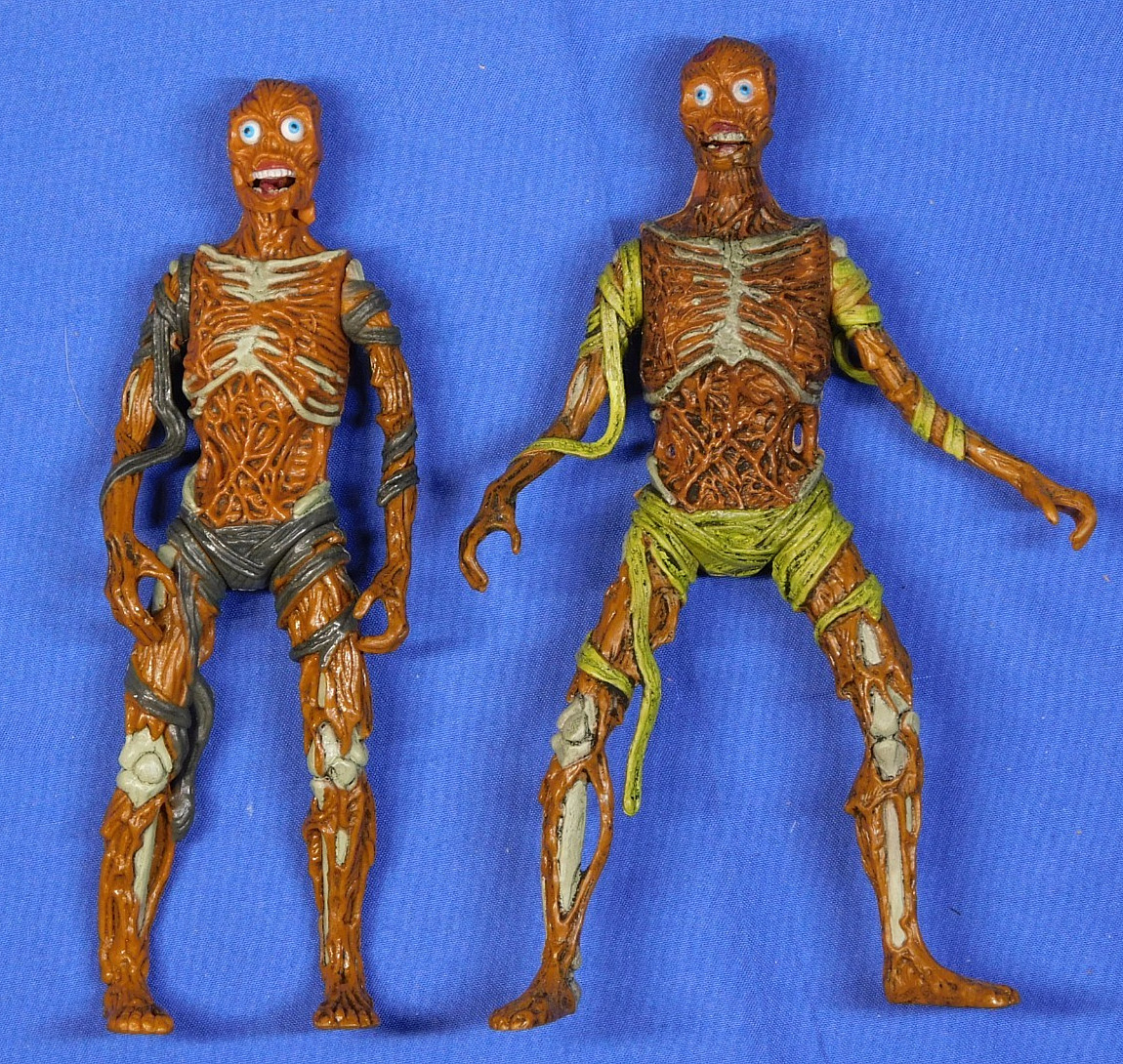 THE MUMMY MOVIE FIGURE LOT 1998 TOY ISLAND WITH PLAYSETS