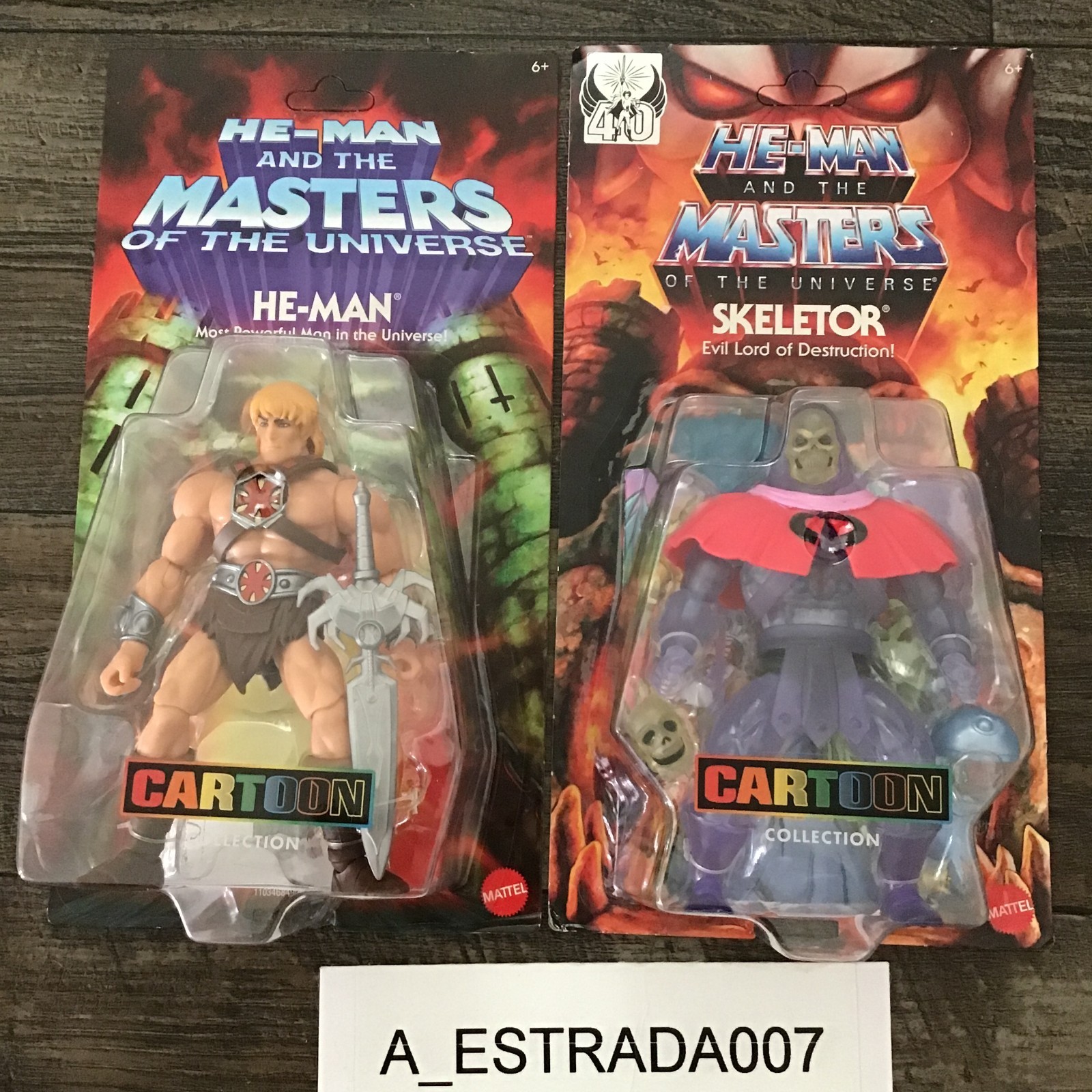 Masters of the Universe Origins Cartoon Collection He-Man & Skeletor Unpunched