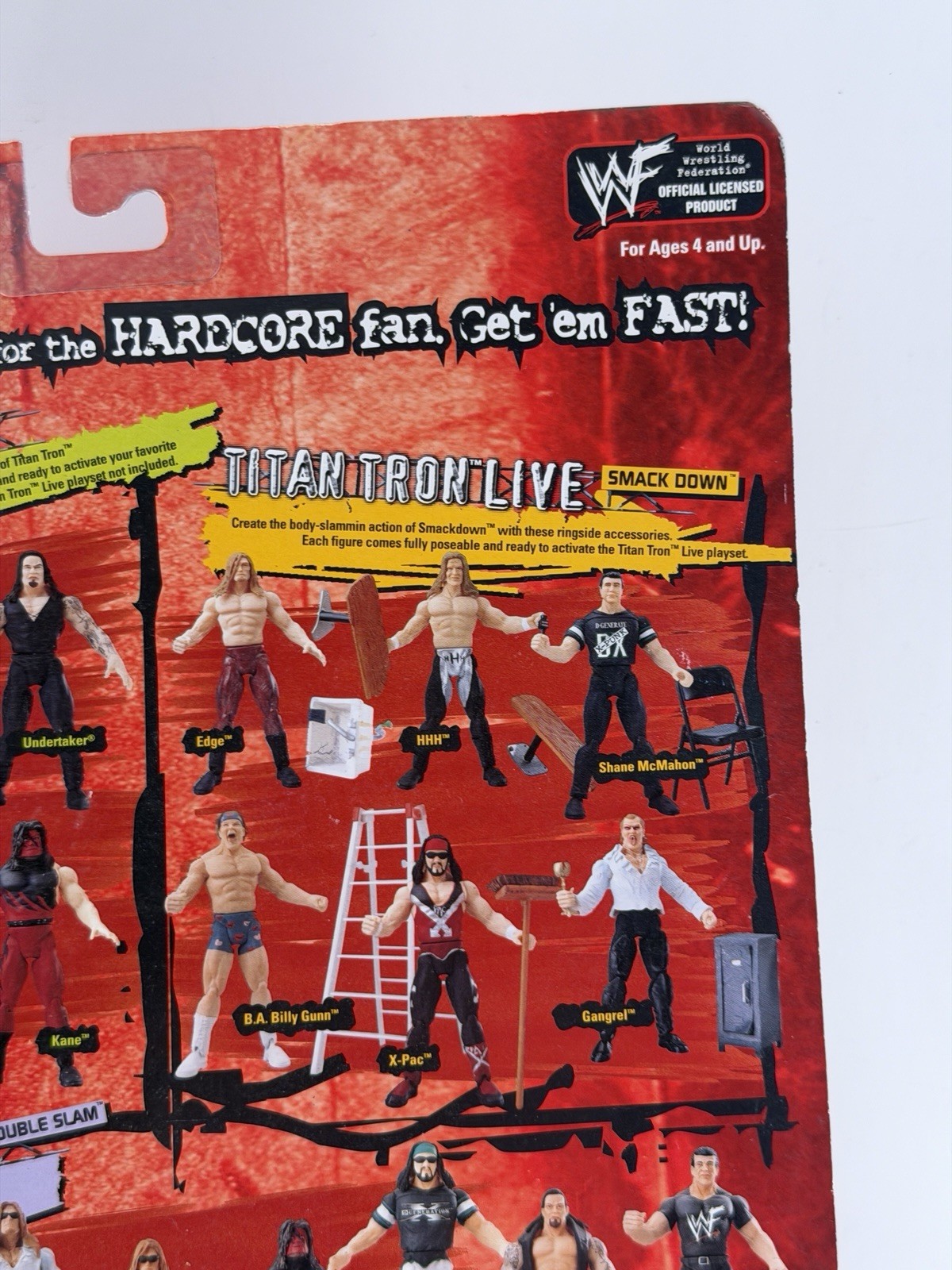 WWF WWE JAKKS PACIFIC RAW HEAT- MANKIND New In Package