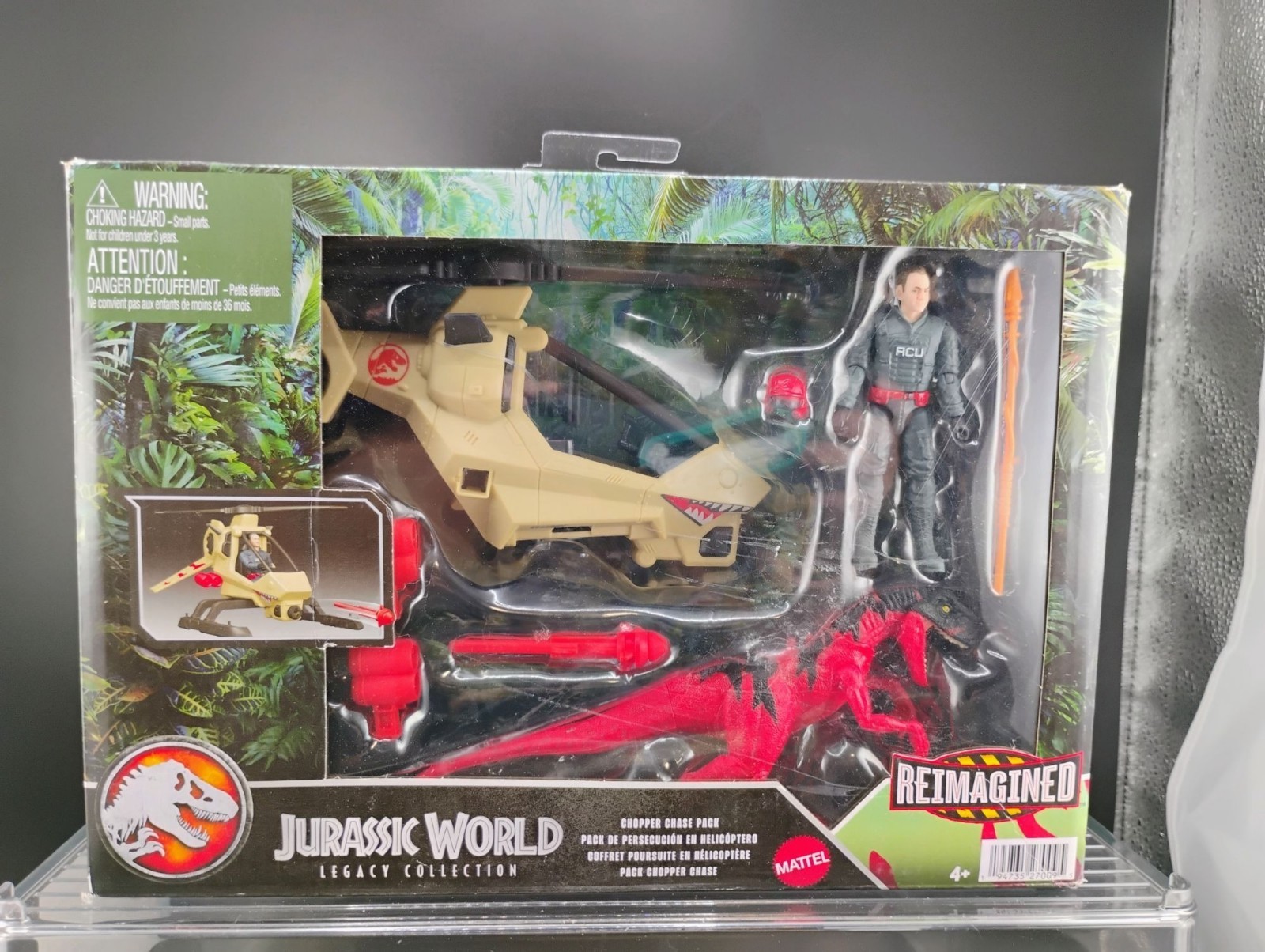 Jurassic World Legacy Collection Chopper Chase Pack Figure Set