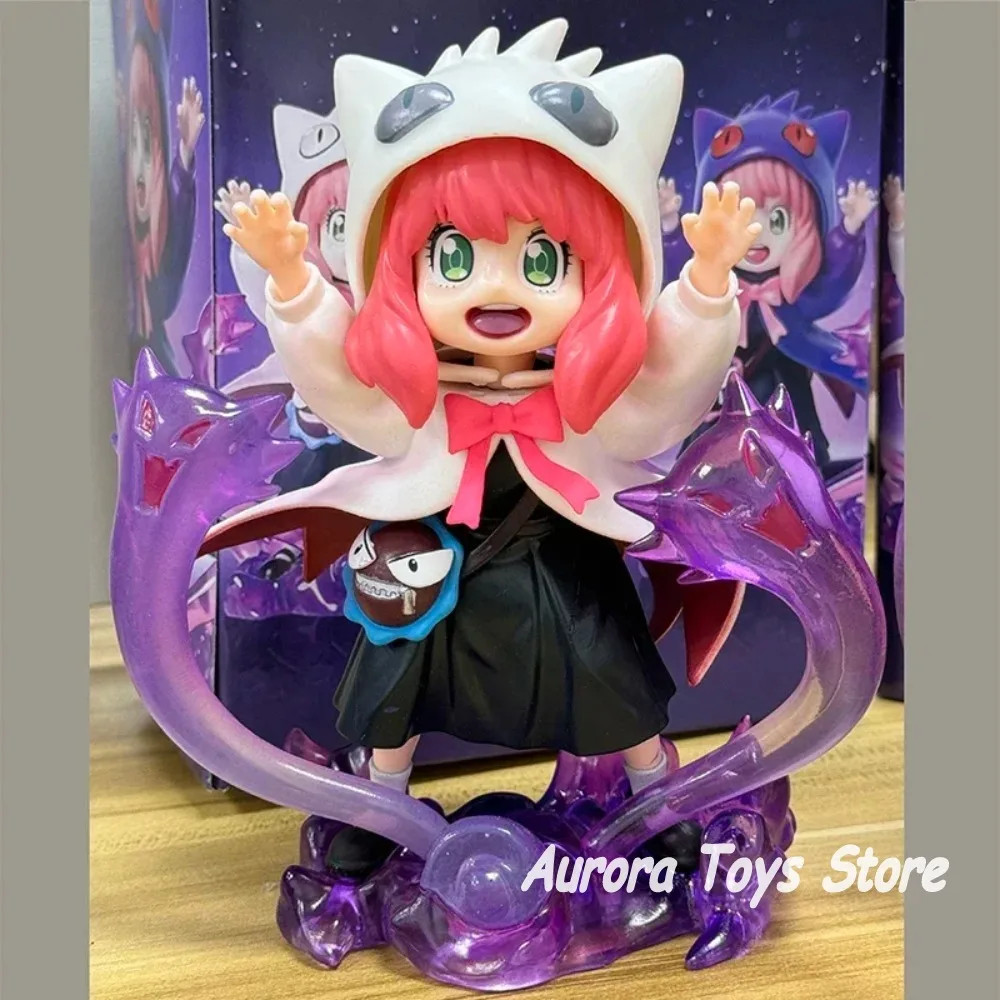 16cm/6.3in Anime Spy Family Figure Anya Forger Cos Gengar Action Figures PVC.