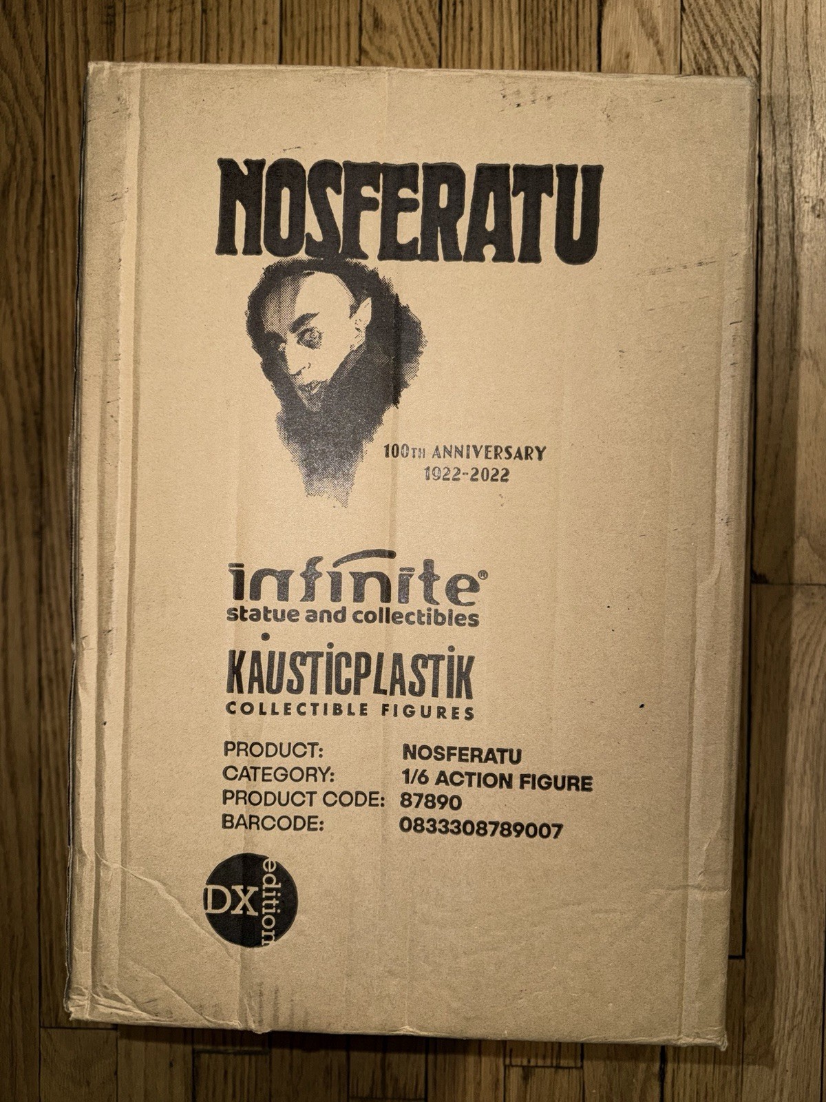 Infinite Statue X Kaustic Plastik 1/6 Nosferatu Vampire Action Figure DX Edition