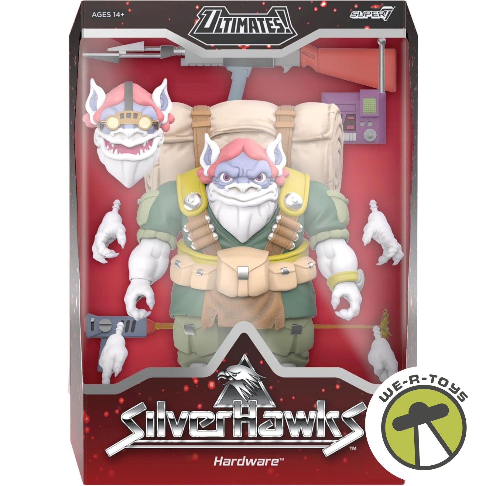 SilverHawks ULTIMATES Wave 7 Hardware Toon Action Figure Super7