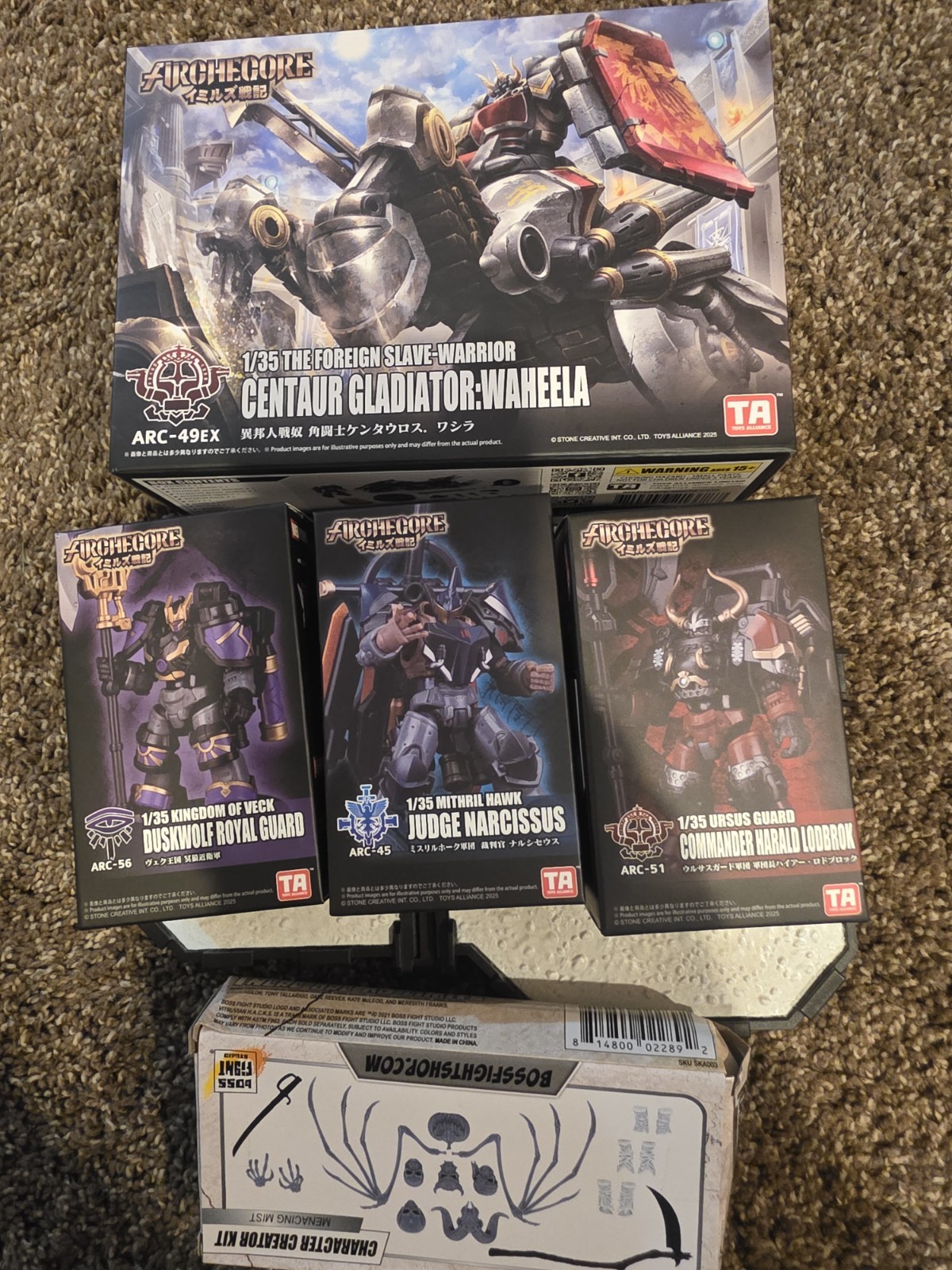 Toys Alliance 1/35 ARCHEGORE​​ Lot