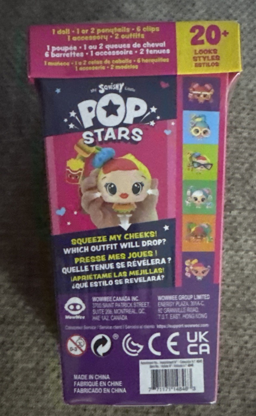 My Squishy Little Pop Stars Surprise Fashion Toy BRAND NEW SEALED!