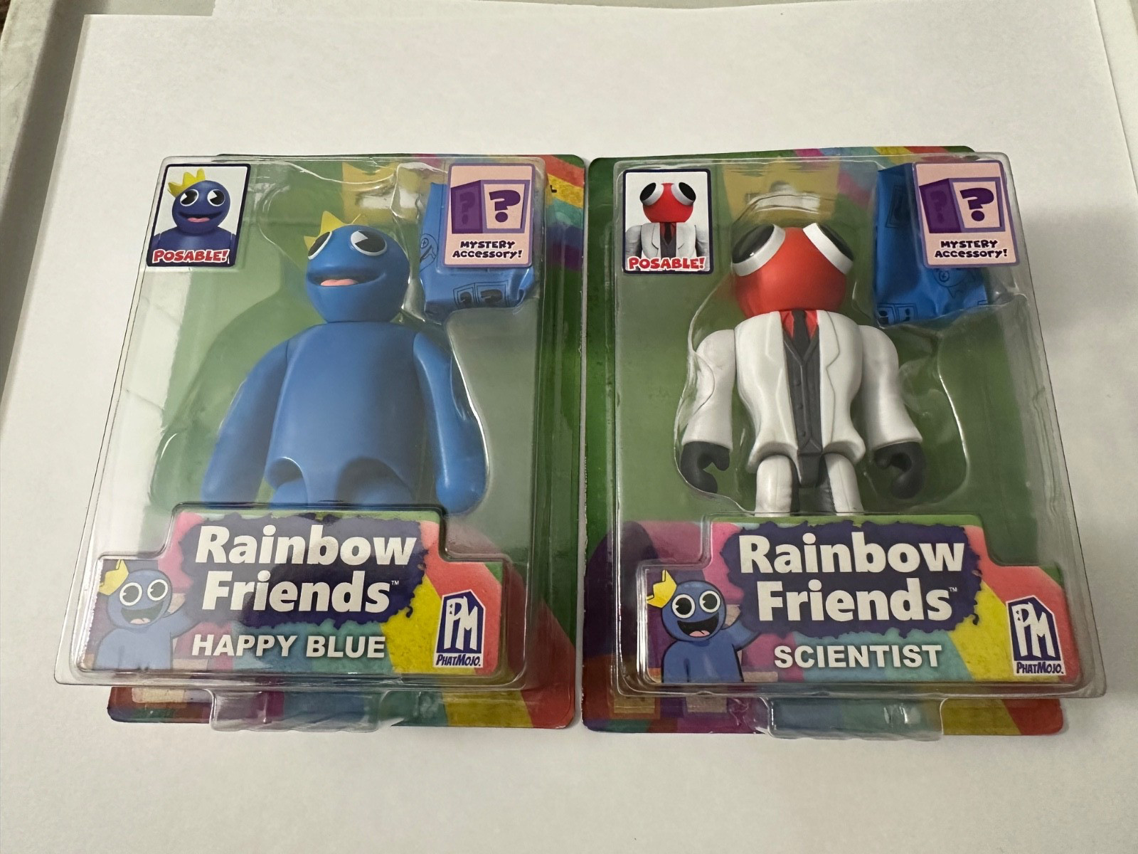 RAINBOW FRIENDS Series 1 Action Figures from PhatMojo NIB – LOT OF 2!