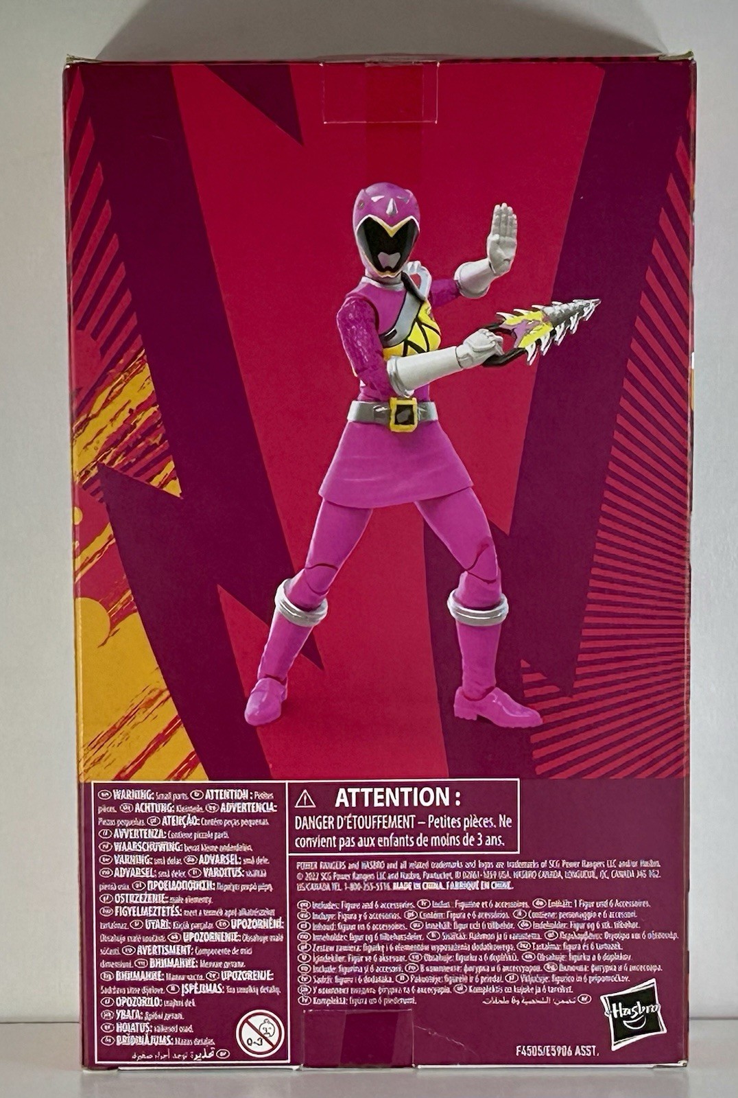 Power Rangers Lightning Collection Dino Charge Pink Ranger 6″ Action Figure New