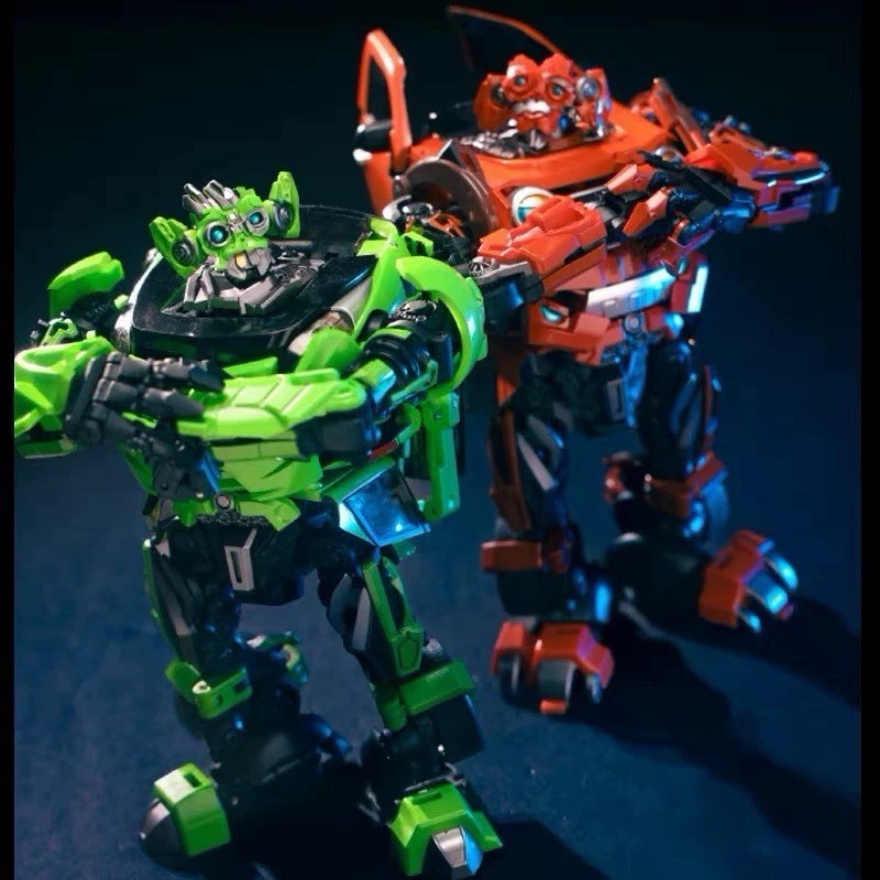 Unique Toys UT R-07 Dumber (Mudflap) + R-08 Dumb (Skids) Set