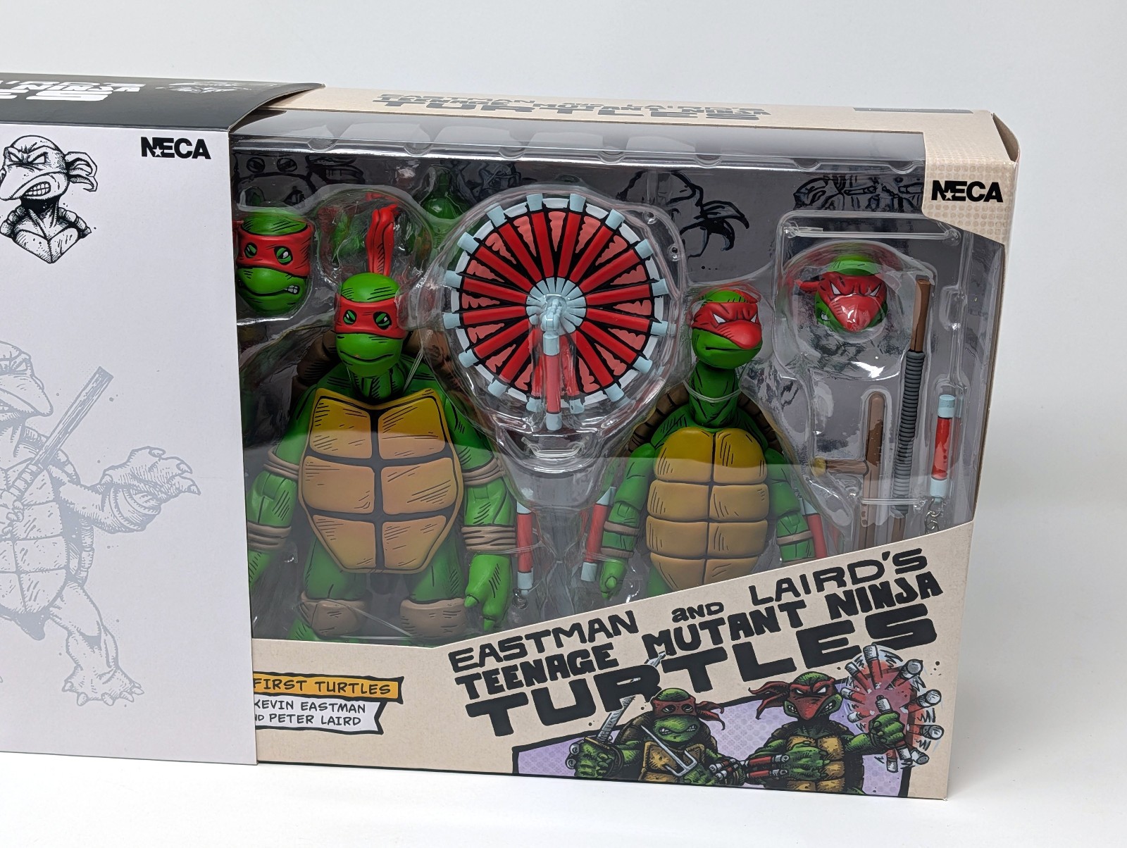 Eastman and Laird’s The First Turtlles Mirage Comics TMNT NECA SDCC Exclusive