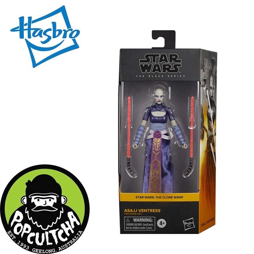 Star Wars: The Clone Wars – Asajj Ventress Black Series 6″ Scale Action Figure