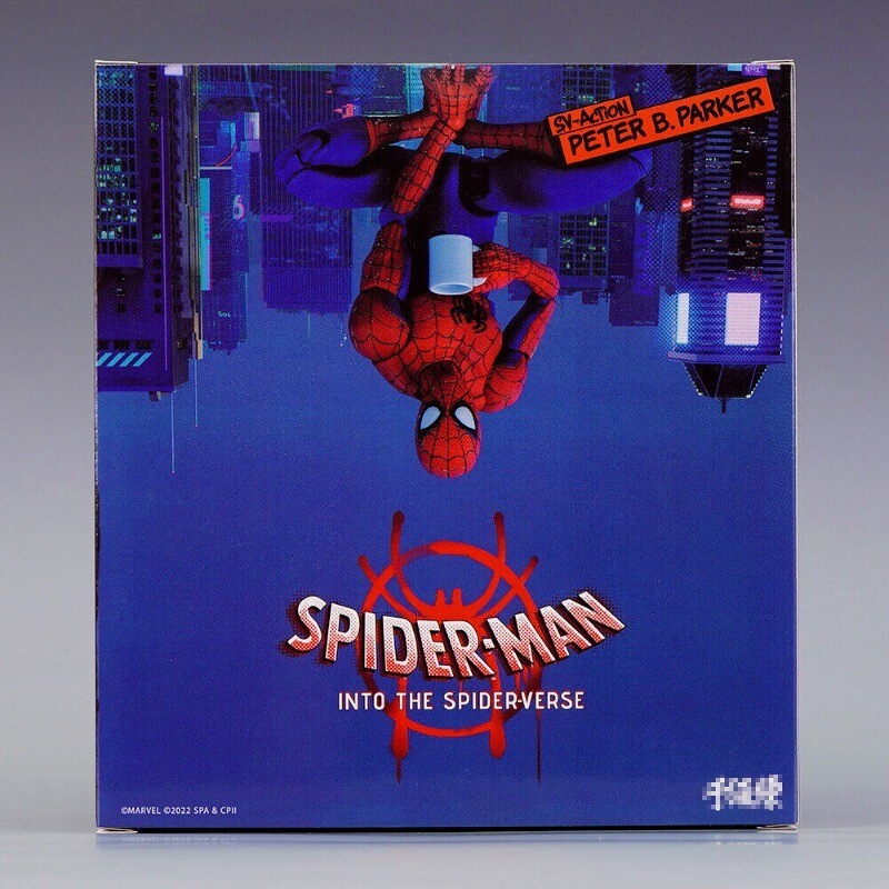 Spider-Man: Into the Spider-Verse Action Figure Toys Peter B. Parker Miles Model