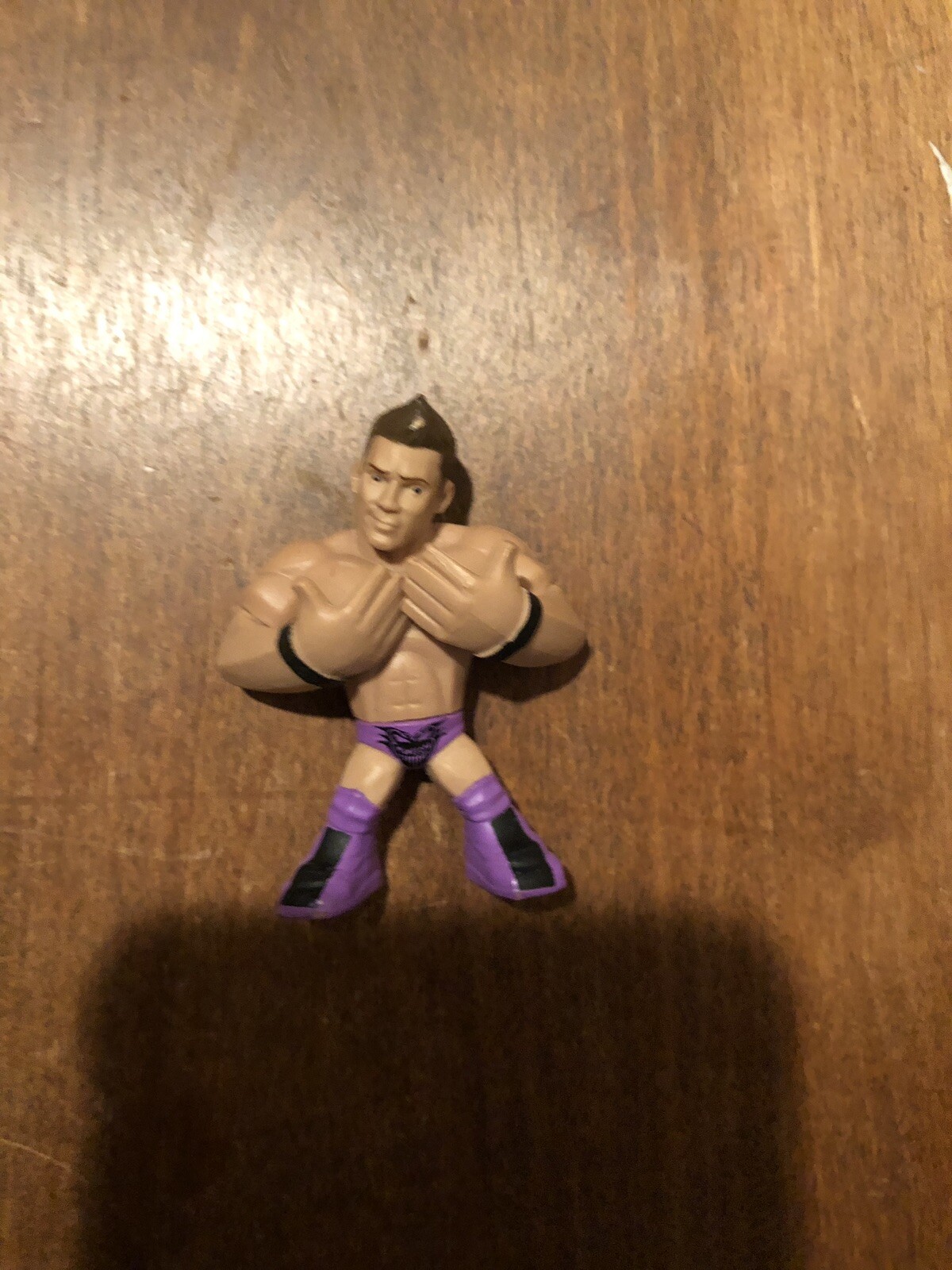 WWE Rumblers The Miz 2011 Wrestler Figure Purple boots and shorts 2 in$