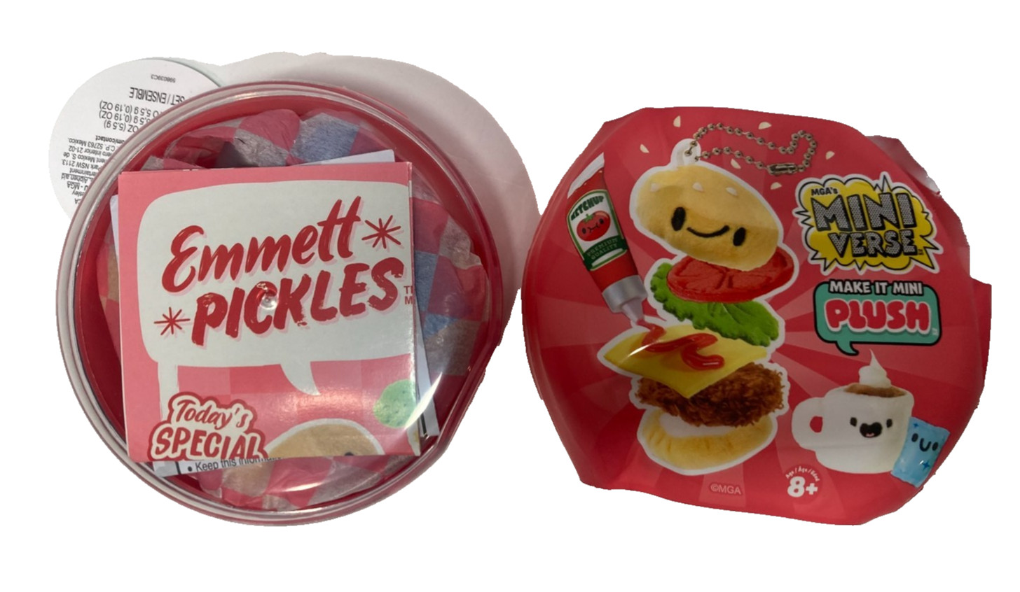 Miniverse Make It Mini Plush Emmett Pickles
