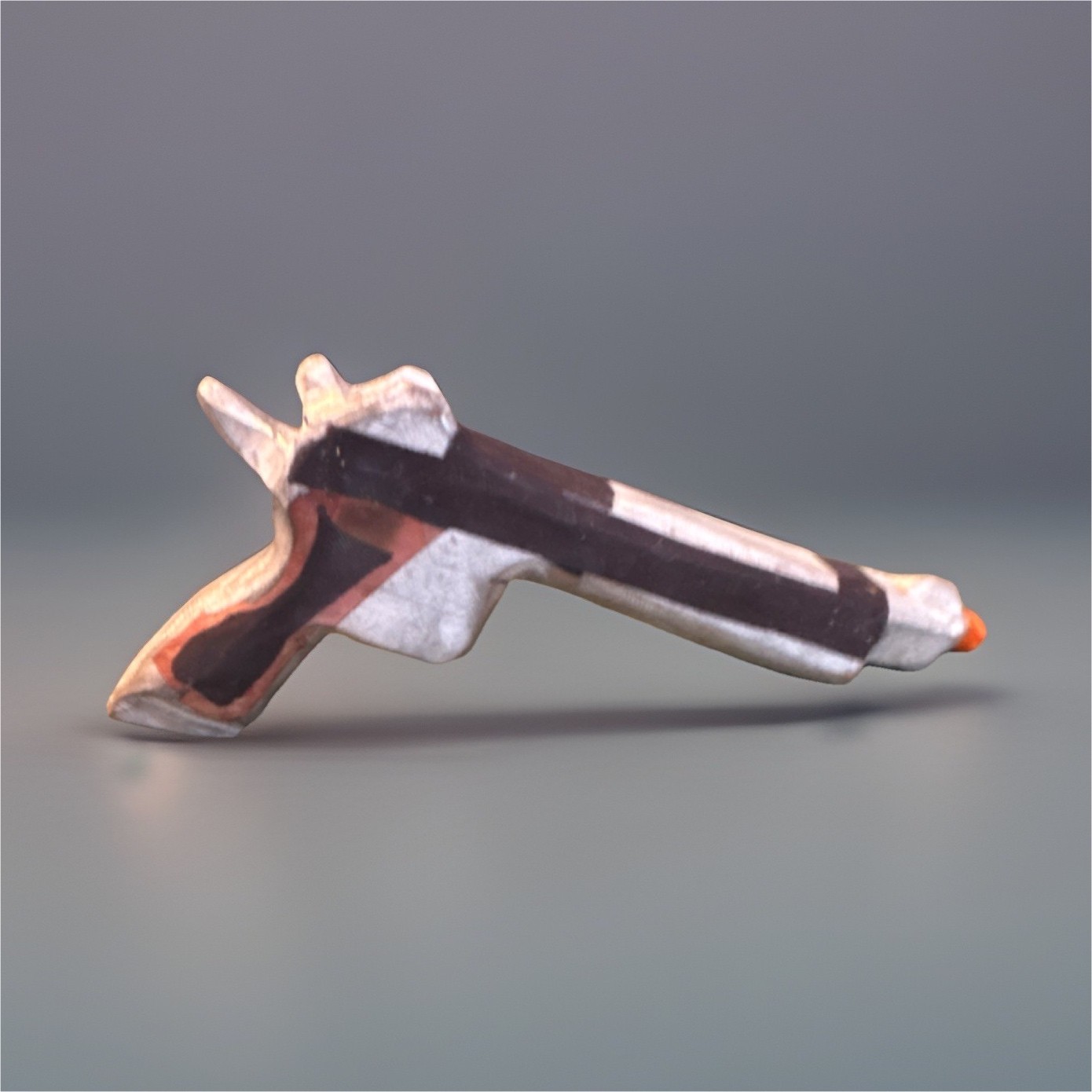 Handmade Wooden Toy Gun for Ages 8-14 Years