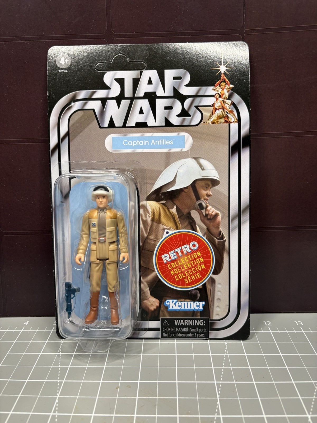 2026 Star Wars Retro Collection Captain Antilles 3.75 Carded Unpunched Hasbro