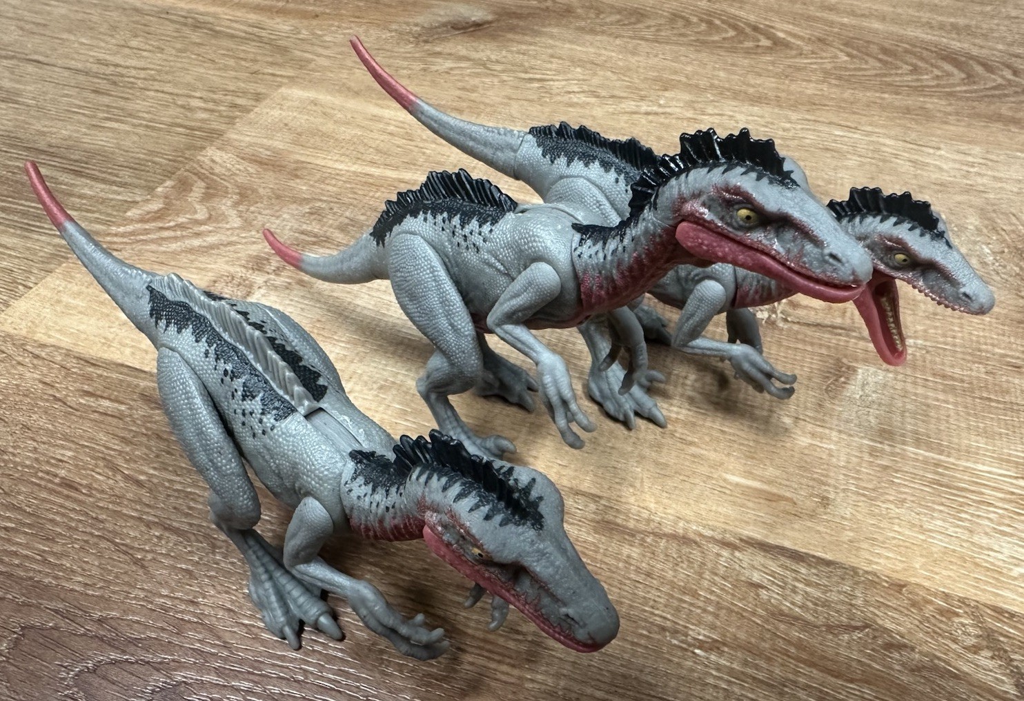 Jurassic World Camp Cretaceous Attack Pack Troodon Mattel Lot Of 3 Figures