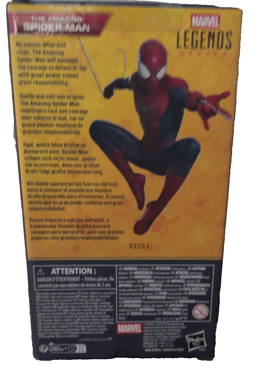 Marvel Legends Spider-Man No Way Home The Amazing Spider-Man Action Figure NEW