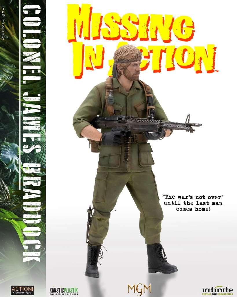 Infinite Statue action figure missing in action colonel james braddock 1/6