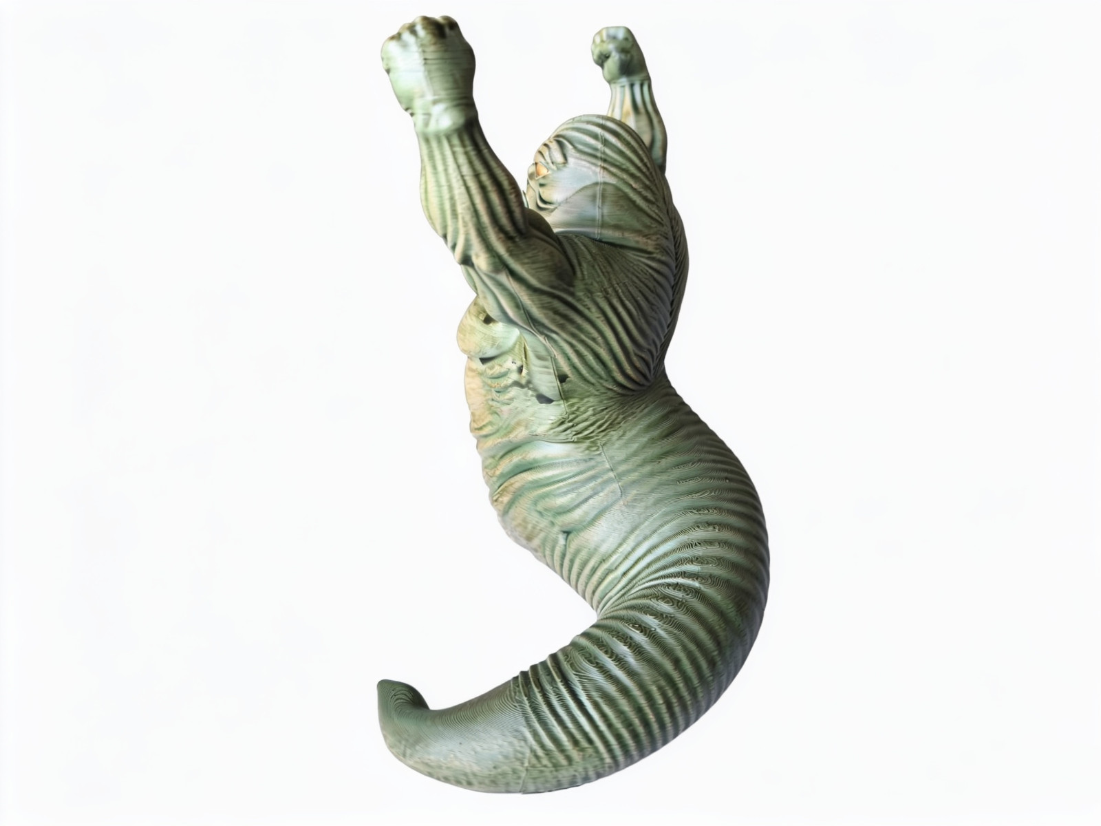 Custom Made Rotta the Hutt Inspired Figurine Hand Painted Collectible 14cm AU