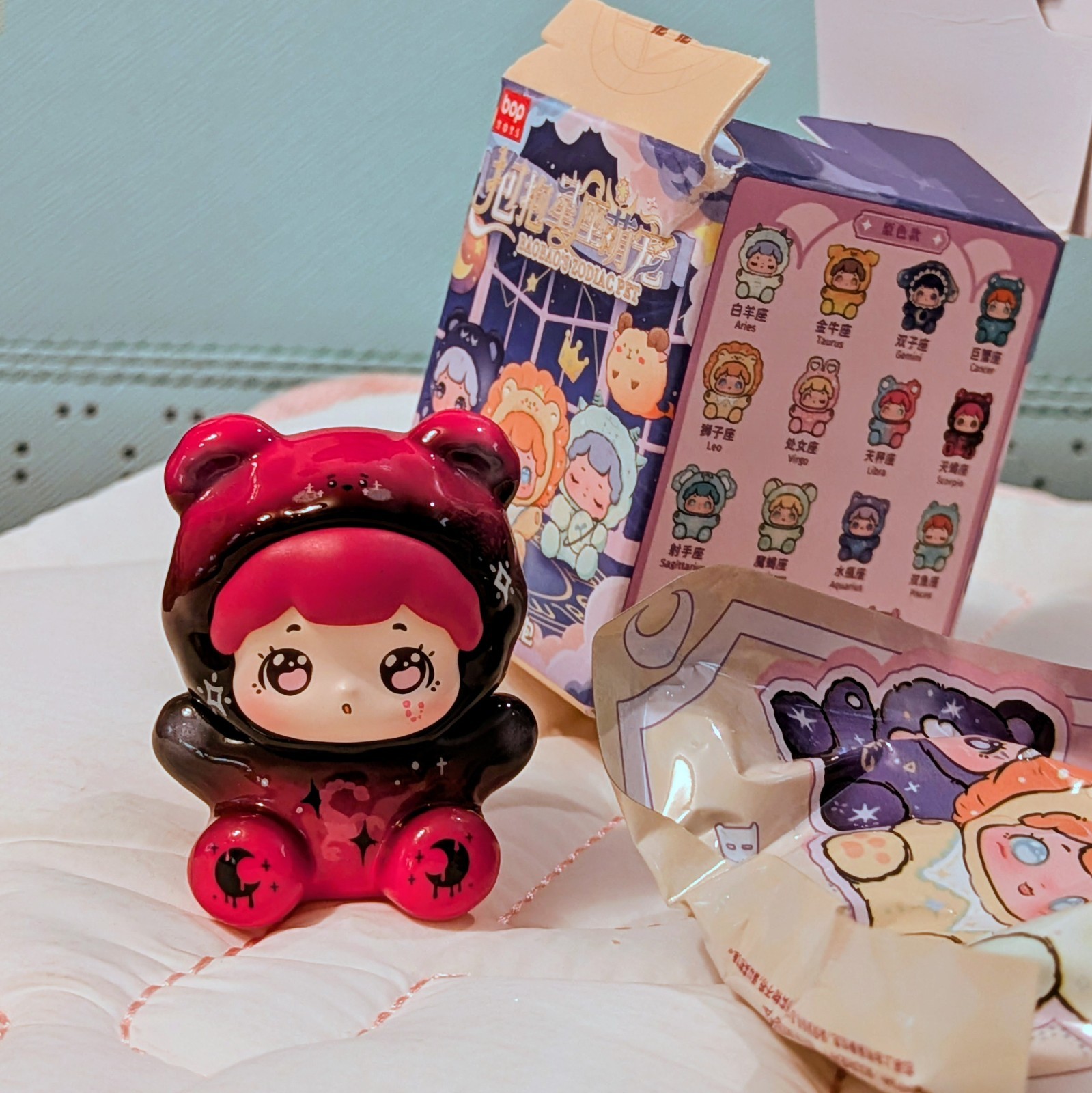BAOBAO Zodiac Pet Astrology Constellation-Scorpio- Figure Cute Doll Collectible