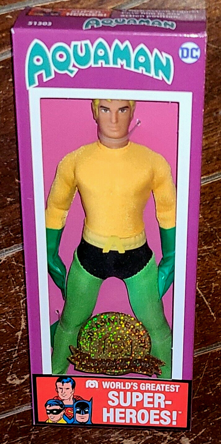 DC World’s Greatest Super-Heroes: (2022) AQUAMAN 8″ Action Figure! #51303