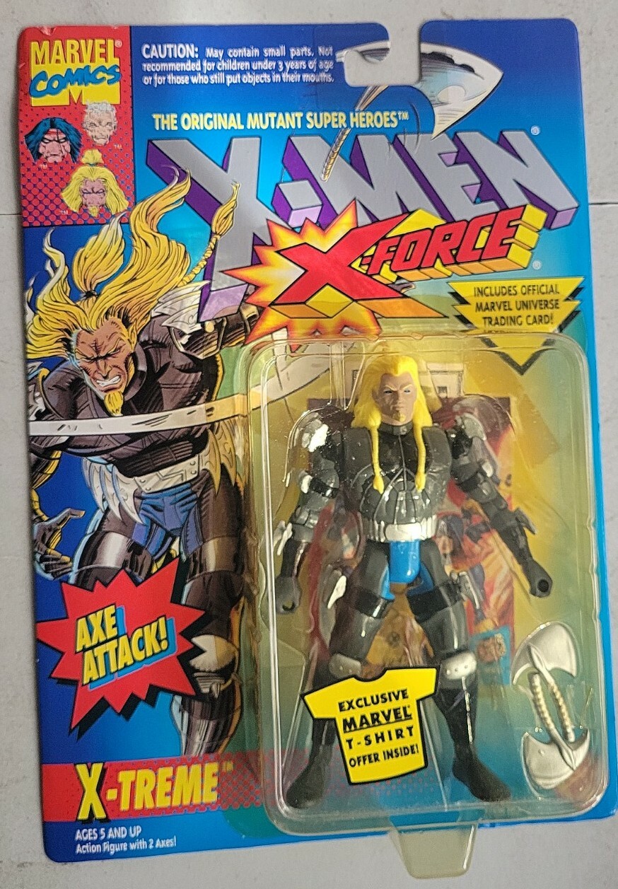 NEW X-MEN/X-FORCE THE ORIGINAL MUTANT SUPER HEROES X-TREME FIGURE 1994! A65