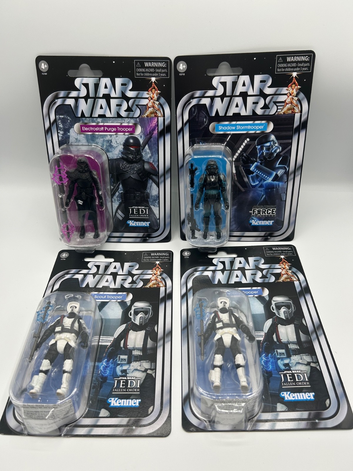 Star Wars Vintage Collection Gaming Greats Lot-Scout Electrostaff Shadow Trooper