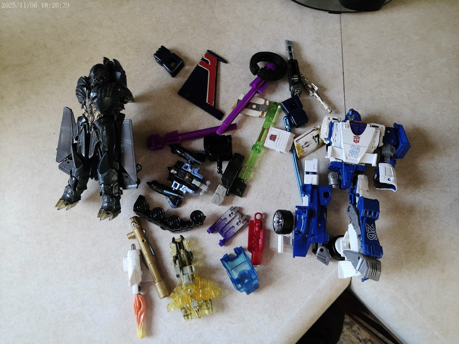 Transformers Parts Lot Megatron Mirage 4