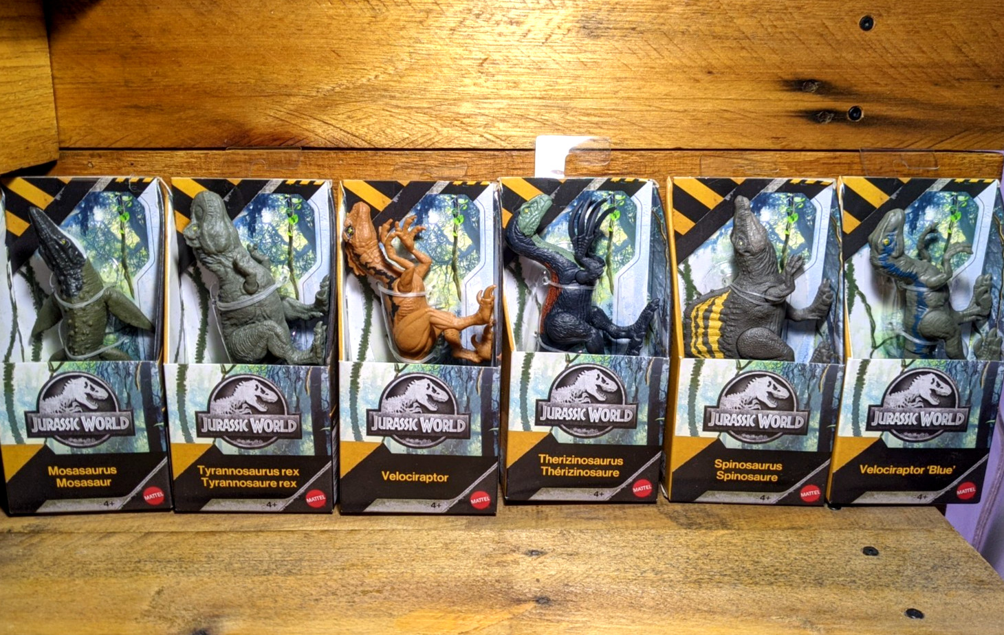 Ultra Rare! 6″ Size Jurassic World Dinosaur Posable Firgurines Complete Set