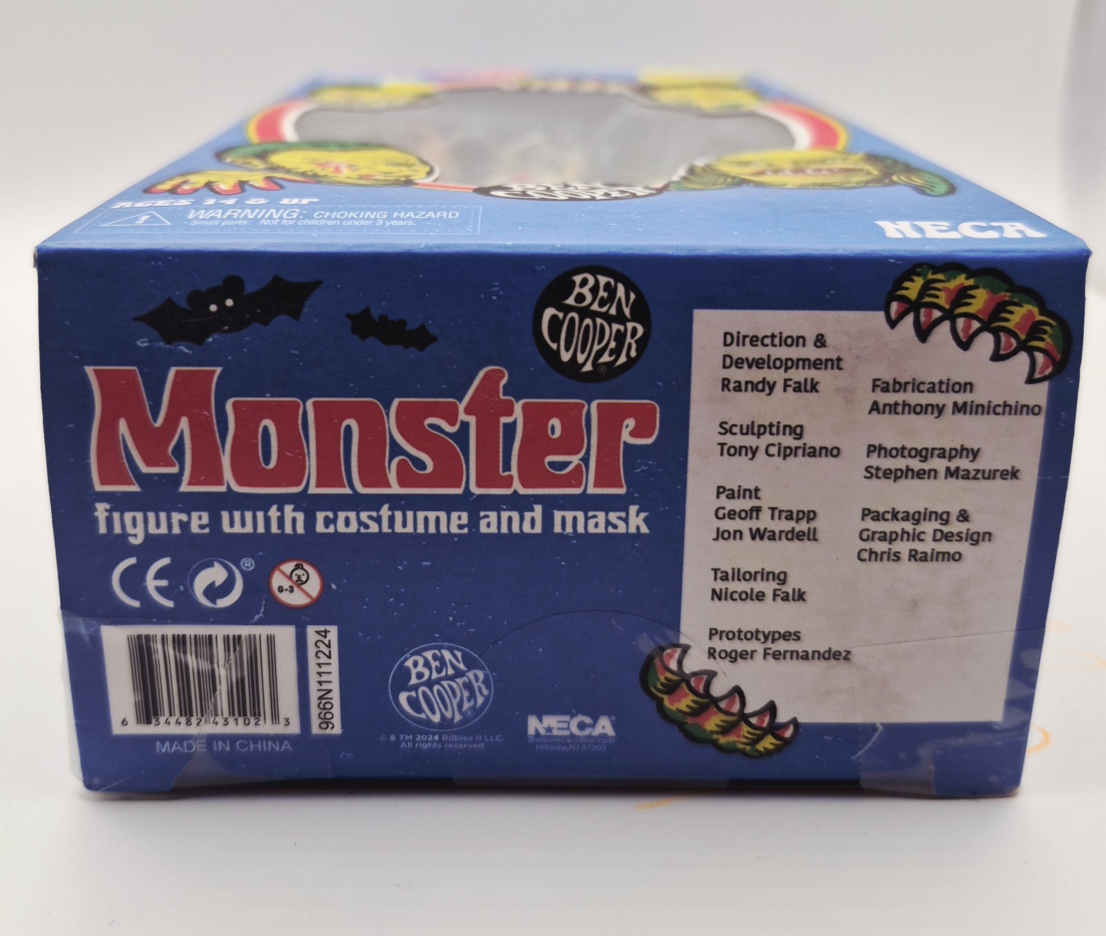 NECA Ben Cooper Spooky Monster 5.5” Action Figure Costume & Mask NEW #28
