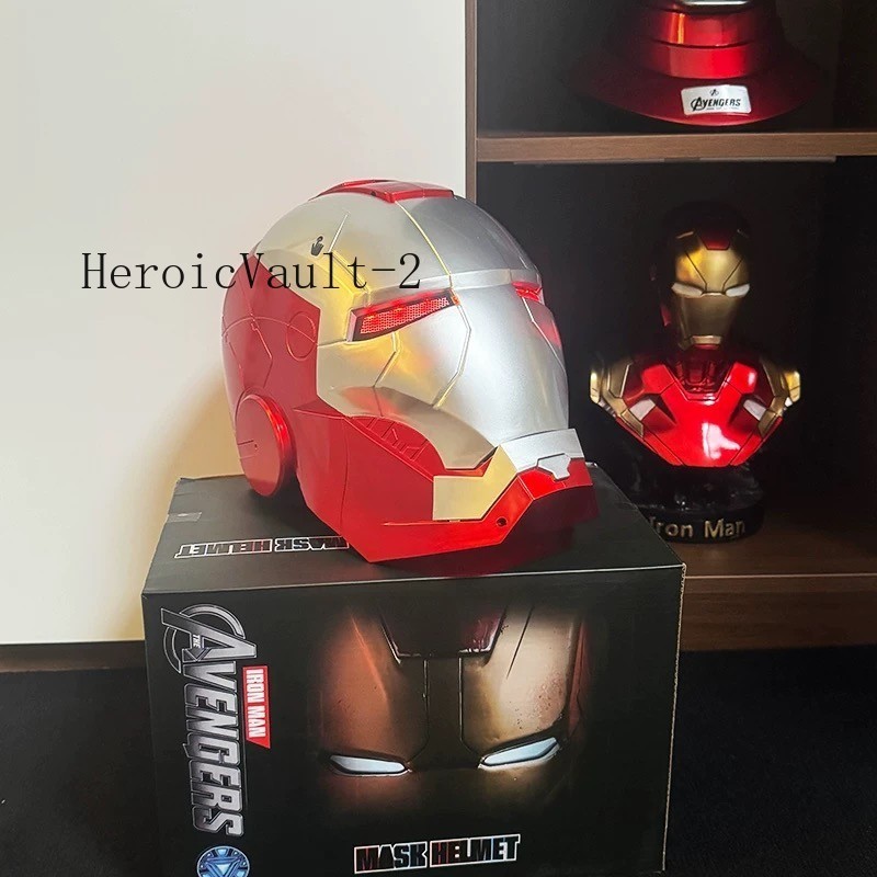IN STOCK !!! AUTOKING Iron Man Helmet MK5 Electronic Voice Activated Open&Close