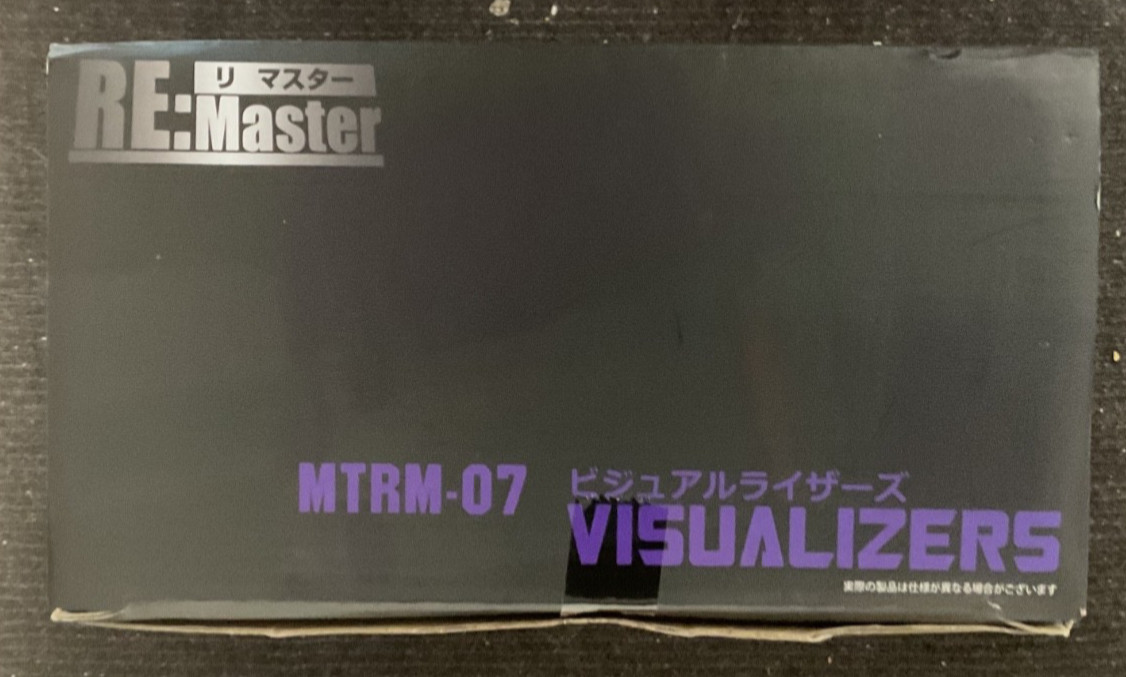Make Toys Transformer RE:Master series “Visualizers” MTRM-07 – open box, great