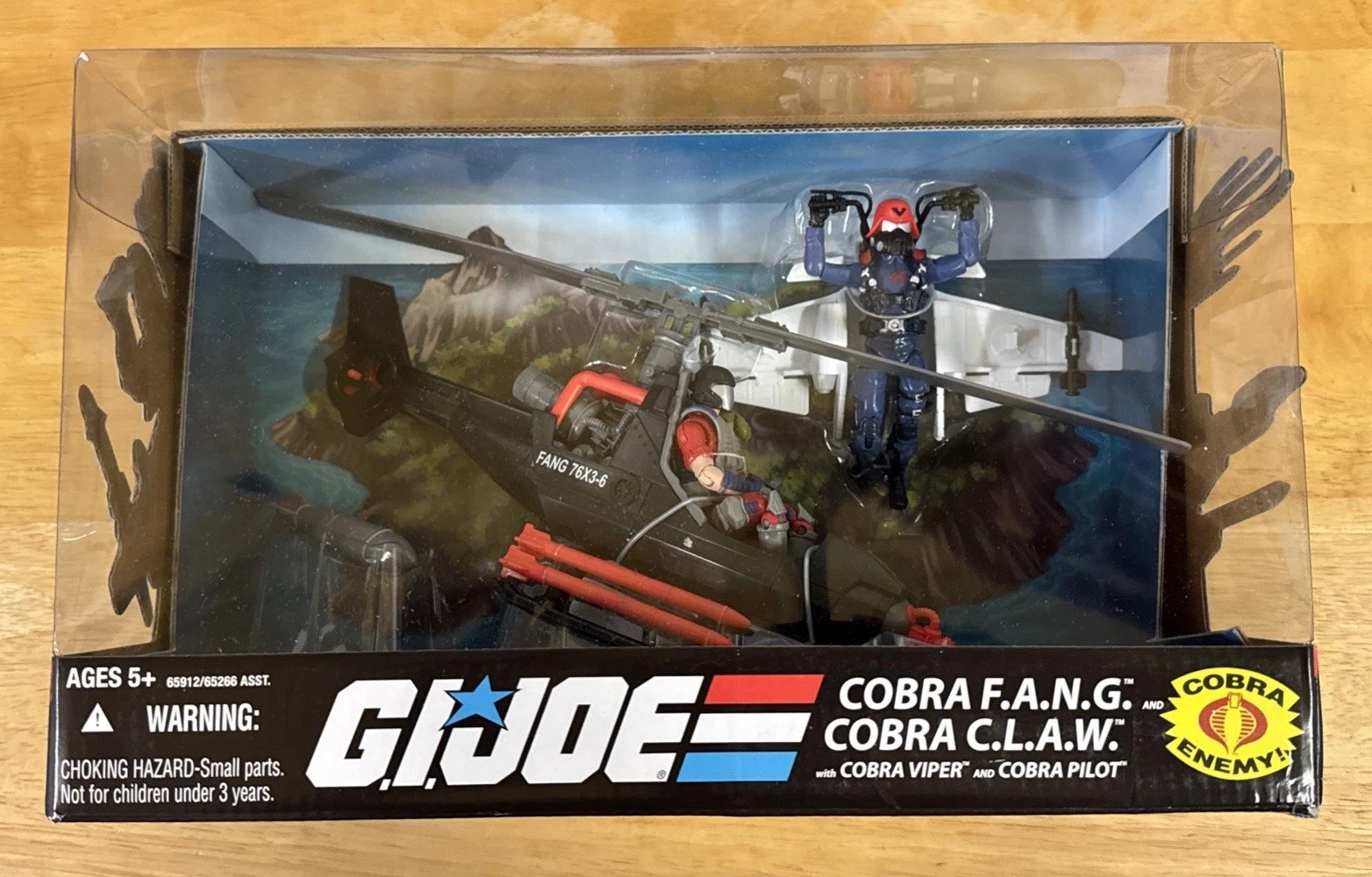 Hasbro G.I. Joe Cobra FANG and cobra Claw – 65912 New/Sealed
