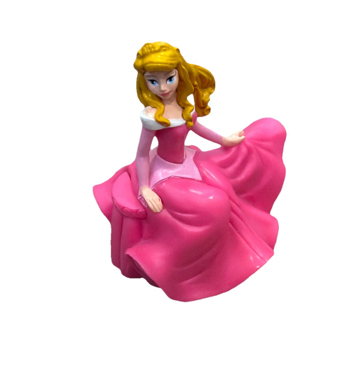 2004 Disney PrincessAurora Sleeping BeautyFigure Cake Topper Pink Dress original