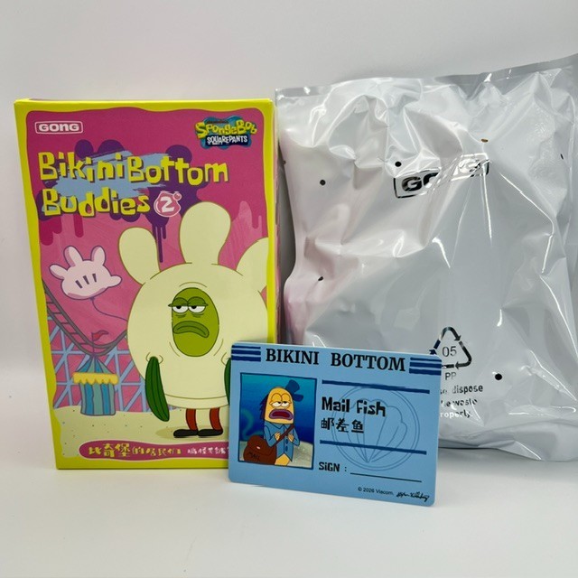 Authentic SpongeBob SquarePants Bikini Bottom Buddies Series 2 Confirmed Style