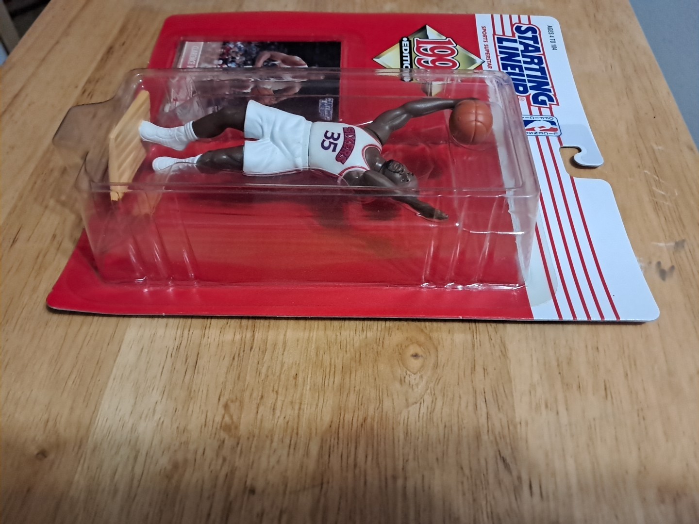 Starting Lineup Clarence Weatherspoon 1995 Edition Sixers NBA Figure