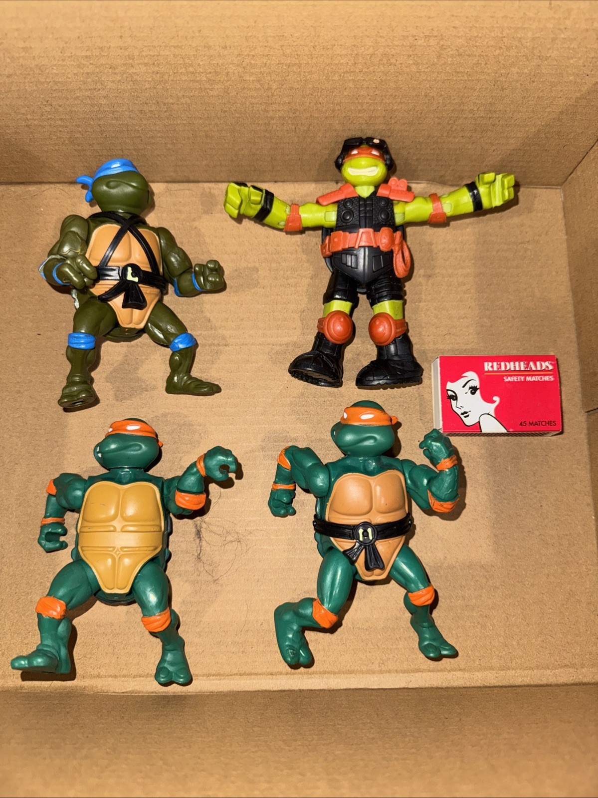 4pcs/Set Ninja Turtle Anime Figure Neca TMNT Limited Edition Action Figurine