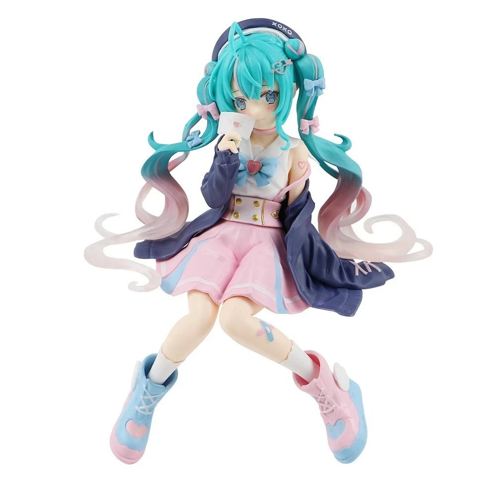 Hatsune Miku Anime Figure Kawaii Thumbelina Vocaloid Wonderland Pvc Action