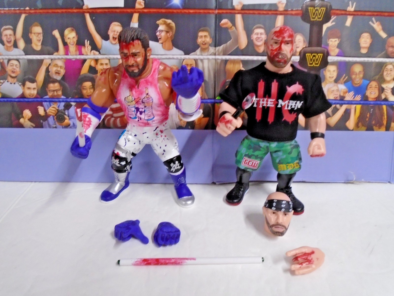 Zombie Sailor Heels and Faces GCW Nick Gage vs Matt Cardona 2 Pack Retro Series